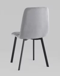 Стул Oliver Square велюр Серый